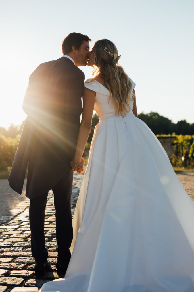 robe de mariée mikado forme princesse