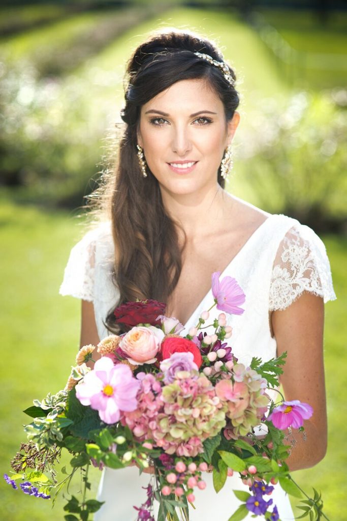 mariage pays basque robe de mariée bohème 