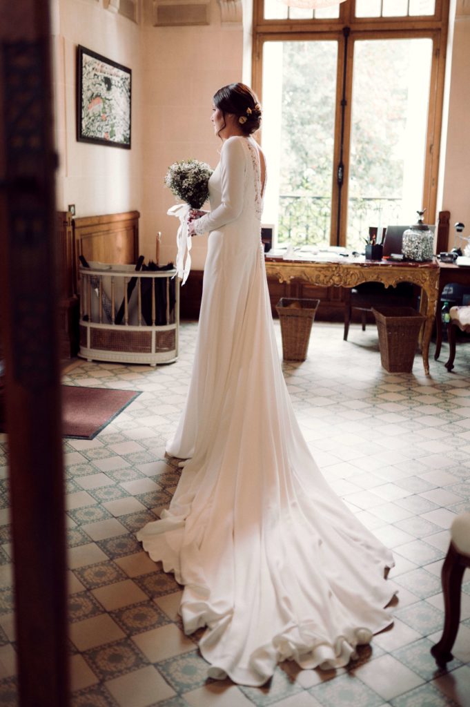 robe de mariée longue Bayonne Bordeaux