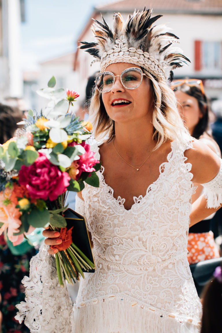 robe de mariée bohème