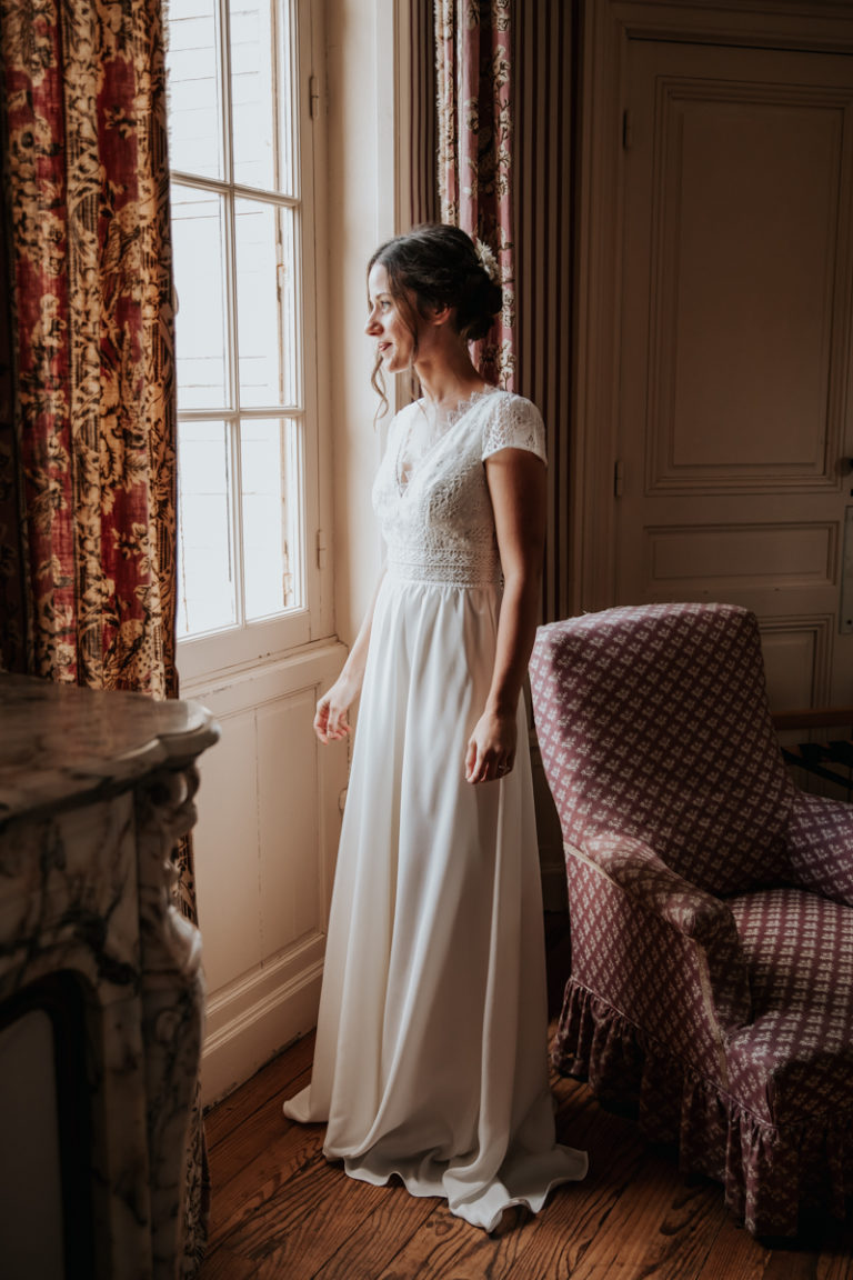 robe de mariée dos nu,robe de mariée Bayonne