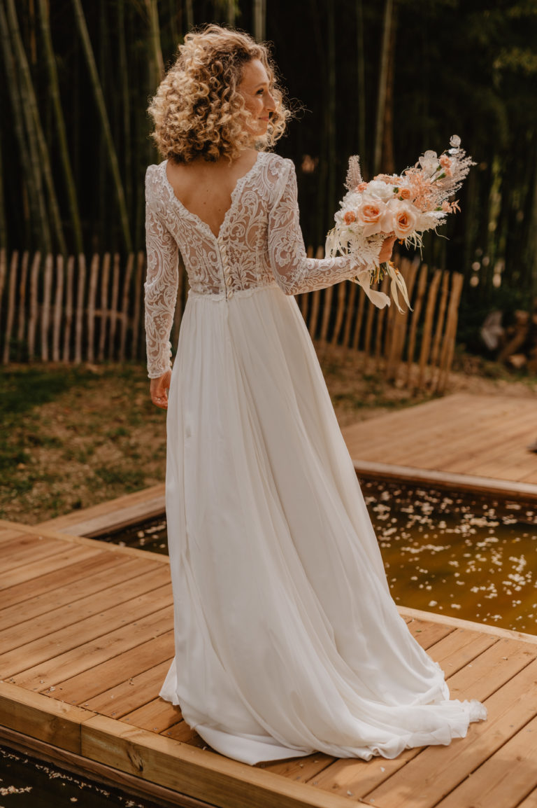 robe de mariée bohème