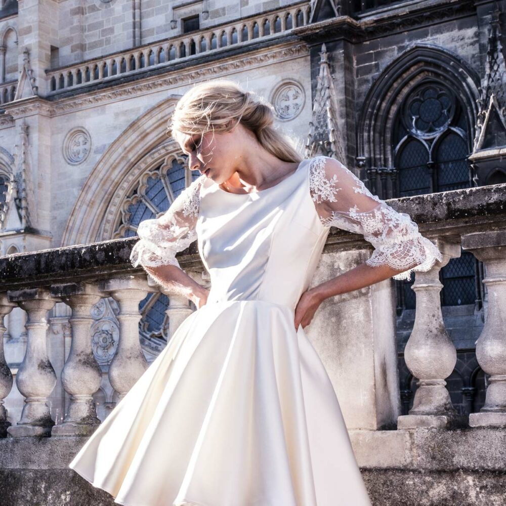 Robe de mariée sur-mesure Pays Basque, Bayonne, Biarritz, JOY